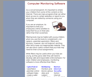 canseeyou.com: Computer Monitoring Software
Find the best computer monitoring software for use in your home or office. Verify how your children and employees are using your computers.