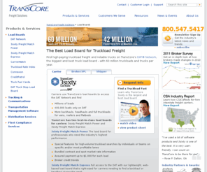 dat.com: TransCore Truck Load Board - Move More Truckload Freight
The best loadboard for trucking freight. Find a truckload. Truck load freight - 60 million truckloads and trucks on the biggest loadboard. 