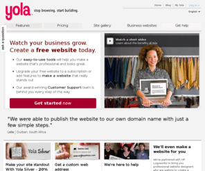 gyola.com: Yola - Make a free website with our free website builder
Make a free website with our free website builder. We offer free hosting and a free website address. Get your business on Google, Yahoo & Bing today.