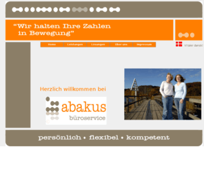 abakus-buero.com: abakus Start-Seite
abakus Website