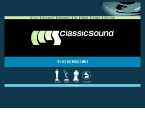 classicsound.com: Classic Sound - Tom Lazarus' Premier Audio Production
New York's Premiere Mastering Facility