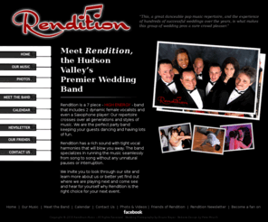 renditioninfo.com: Rendition, the Hudson Valley's Premier Wedding Band
Meet Rendition, the Hudson Valley's Premier Wedding Band