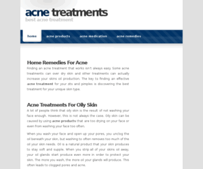 acne-treatments.com: Acne Treatments | Best Acne Treatment
Acne Treatments provides free home remedies for acne. The best acne treatment is not always acne products. Learn how to get acne free without acne medication or acne remedies.