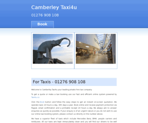 camberley-taxi.net: Camberley Taxi :: Frimley Taxi :: Sandhurst Taxis :: Camberley Airport Transfers Taxi
Taxi service in Camberley