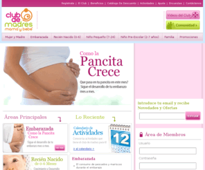 clubmadreybebe.com: Club de  Madre Mama y Bebe | Home | Bienvenido a nuestro sitio Web
Todo lo relacionado al embarazo, tu niño recien nacido, pequeño y pre-escolar esta aqui en el Club de madre mama y bebe.