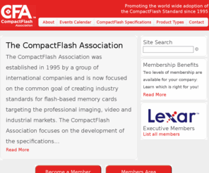 compactflash.org: The CompactFlash Association
