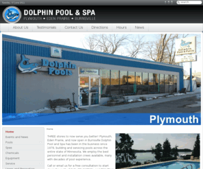 dolphinpool-spa.com: Dolphin Pool And Spa - Dolphin Pool And Spa
Dolphin Pool and Spa has been in the business since 1979, building and servicing pools across the entire state of Minnesota.