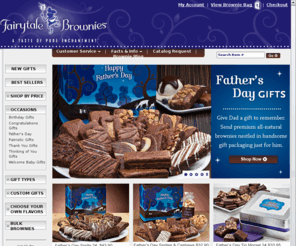 fairytalecake.com: Fairytale Brownies, Gourmet Belgian Chocolate Brownies
Fairytale Brownies: Premium, all-natural gourmet brownie gifts. Handcrafted gourmet brownies inlcude: Caramel, Chocolate Chip, Cream Cheese, Espresso Nib, Mint Chocolate, Peanut Butter, Pecan, Raspberry Swirl, Toffee Crunch, Walnut and White Chocolate. Fairytale Brownies delivers a meaningful gift with superior quality.