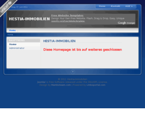 hestia-immobilien.net: Hestia-Immobilien - Home
Joomla - Joomla - Dynamische Portal-Engine und Content Management System