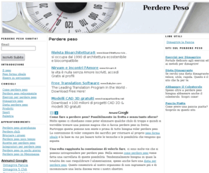 Come perdere il peso compreso calorie la calcolatrice