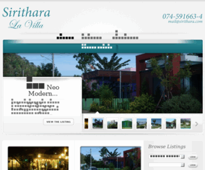 sirithara.com: Songkhla, house for sale. House for rent. Koh Yo.
Songkhla, house for sale. House for rent. 