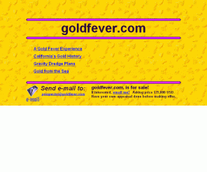 goldfever.com: Goldfever Home Page
