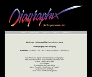 diagraphix.com: Diagraphix Photo Processes Inc.
Diagraphix Photo Processes Inc.