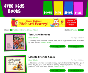 freekidsbooks.info: Free Kids Books
Free Kids Books