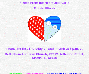 piecesfromtheheartquiltguild.com: Pieces From The Heart Quilt Guild
