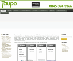 taupoconsulting.co.uk: VMware Scotland, Taupo Consulting
VMware Consultancy & training providers in the Uk including Scotland and Ireland