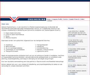 aalssen.net: Novateq Engineering; Van Projectondersteuning tot Technisch Tekenwerk in Inventor Autocad of Solidworks
Aalssen Engineering