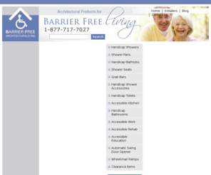 barrierfree.org: Walk In Bathtubs | Handicap Showers | ADA Bathrooms | Handicap Accessible
Barrier Free provides handicap showers, walk in bathtubs, and handicap/ADA-compliant bathrooms accessories for seniors and people with disabilities.