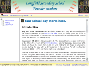 longfieldschool.com: Longfield School - Founder members
Longfield Secondary School in kent - Founder Members from 1963 to 1970