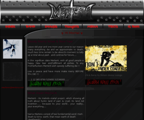 mertera.net: MerterA metal band website [main page]
MerterA