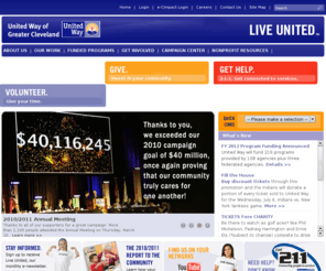 uws.org: Home
-
United Way of Greater Cleveland
 