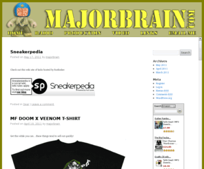 majorbrain.com: MAJORBRAIN.COM - Home
Declaring war on wack Hip Hop!
Real Hip Hop - New Releases, Radio and Videos. 
Bonus beats by Major Brain.