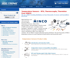 rtd-sensors.com: Temperature Sensors from Minco Products IN STOCK
Temperature Sensors from Minco Products IN STOCK from the largest authorized distributor of Temperature Sensors from Minco Products.