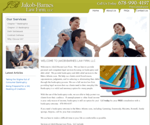 sandyspringsbankruptcy.com: WELCOME TO JAKOB-BARNES LAW FIRM, LLC
Welcome to Jakob-Barnes Law Firm, LLC. Sandy Spring's Premier Bankruptcy Attorneys