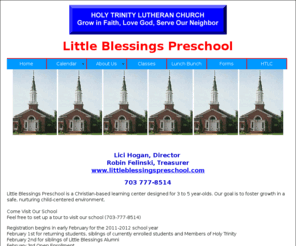 littleblessingspreschool.com: Holy Trinity Lutheran Church
