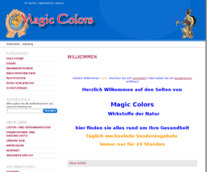 magic-colors.de: Willkommen
Willkommen auf einer neuen Webseite!