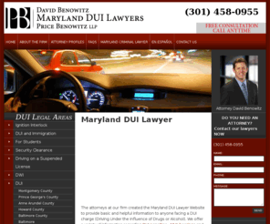 marylandduilawyer.org: Maryland DUI Lawyer : Maryland DUI Attorney : Maryland DWI Lawyer : Maryland DWI Attorney
 Maryland DUI Lawyer : Maryland DUI Attorney- Price Benowitz LLP