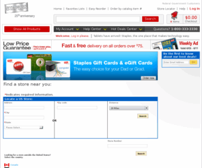 staples-locator.com: Office Supplies, Printer Ink, Toner, Electronics, Computers, Printers & Office Furniture | Staples®
Shop Staples® for office supplies, printer ink, toner, copy paper, technology, electronics & office furniture. Get free delivery on all orders over $50.