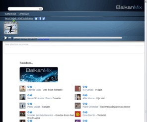 trebami.info: BalkanMix.com
Sluaj te muziku u vaem browseru sa bilo kojeg kompjutera.