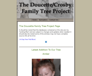 doucettefamilytree.org: Doucette Family Tree Project
