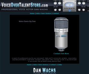 voiceovertalentstore.com: Voice Over Talent Store Voice Overs By Dan Wachs Professional Voice Over Talent
Voice Overs By Dan Professional Voice Over Talent in Orlando