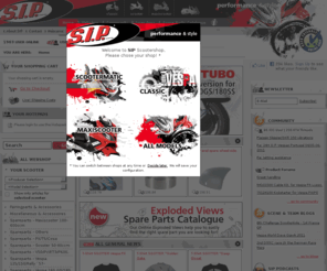 chinascooter-parts.com: SIP Scootershop: performance & style für Motorroller, Maxiscooter, Scooter
        und klassische Vespas - Zubehör, Tuning und Ersatzteile
SIP Scootershop is the leading mailorder and online shop for scooter parts. Accessoire, spare parts and tuning for classic Vespa and modern automatic scooters.