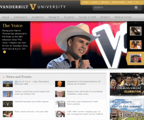 vanderbilt.net: Vanderbilt University | Nashville, Tennessee
Vanderbilt University, located in Nashville, Tennessee, is a private research university and medical center offering a full-range of undergraduate, graduate and professional degrees.
