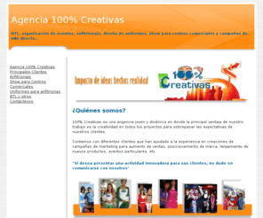 100creativas.com: Agencia 100% Creativas
100% Creativas