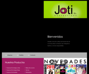 jotioli.com: Confecciones JOTI SL
Especialistas en vestuario profesional y laboral. Uniformes a medida. Batas, pantalones, chaquetas, pichis, etc.
