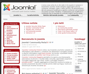 personalhits.com: Benvenuto in Joomla
Joomla! - il sistema di gestione di contenuti e portali dinamici