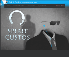 spirit-custos.com: Home
Entreprise de sécurité