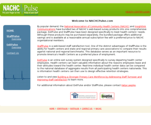 staffopinionsurvey.com: NACHCPulse - Put your finger on the Pulse of your staff
