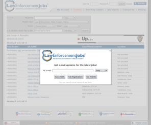 iowahighwaypatroljobs.com: Jobs | Police Jobs, Law Enforcement Jobs and Security Employment: LawEnforcementJobs.com
 Jobs. Browse hundreds of police jobs and find out how to qualify for them at LawEnforcementJobs.com. Find jobs for police work, private security, corrections, homeland security and more.