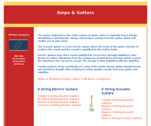 amps-guitars.com: Amps & Guitars - Electric Guitars, Amps, Bass, Acoustic
Amps & Guitars - reviews of Electric Guitars, Amps, Bass, Acoustic