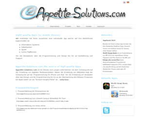 bytepalm.com: appetite-solutions.com: The source of high quality Apps | App Developer
appetite-solutions.com - iPhone programming and developing source