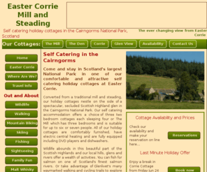 eastercorrie.com: Self Catering Holiday Cottages at Easter Corrie, Scotland
Come and stay in Scotland's largest National Park in one of our comfortable and attractive self catering holiday cottages at Easter Corrie.