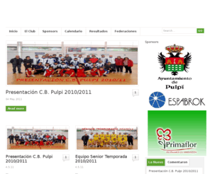 cbpulpi.es: Club de Baloncesto Pulpi
