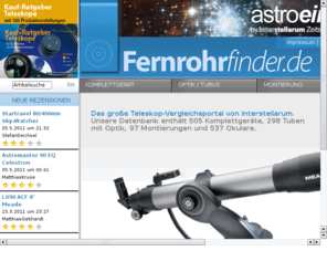 fernrohr-finder.com: Fernrohrfinder.de
Willkommen auf der Domain www.fernrohr-finder.com!