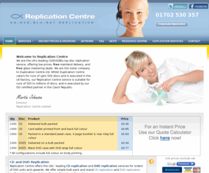 replicationcentre.com: DVD Replication, CD Replication, DVD Printing, Digipak, Digipack
Replication Centre is the UK's market leader for CD, DVD, Blu-ray disc replication, on body printing, inlay cards and disc materials, and cases