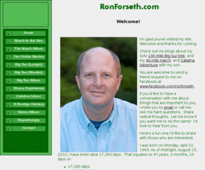 ronforseth.com: Welcome!
Ron Forseth's Personal Website